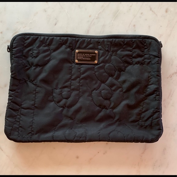 Michael Kors Quilted Nylon 15” Laptop Case